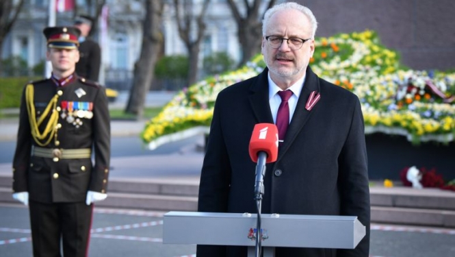 Valsts prezidenta Egila Levita uzruna sabiedrībai Latvijas Republikas neatkarības atjaunošanas dienā