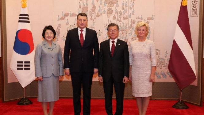 Valsts prezidents: Latvijai un Dienvidkorejai potenciāls ciešākai sadarbībai izpētes un inovatīvu tehnoloģiju jomā