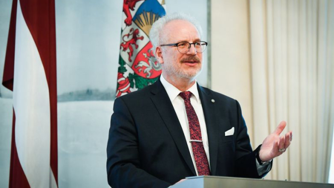 Valsts prezidenta Egila Levita uzruna grāmatas “Valoda un valsts” X sējuma atvēršanas svētkos