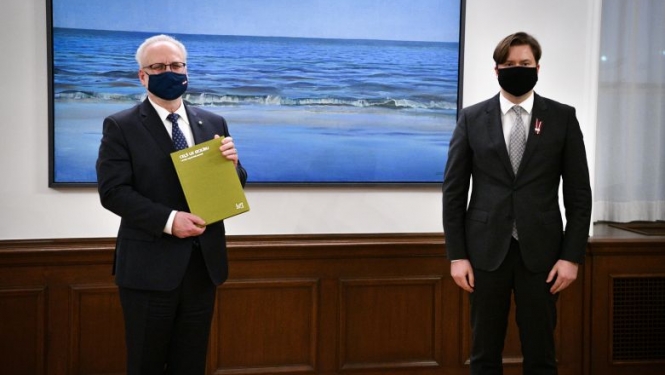 Valsts prezidents: Latvijā reģistrēto patentu un preču zīmju skaits apliecina Latvijas viedo prātu konkurētspēju pasaulē