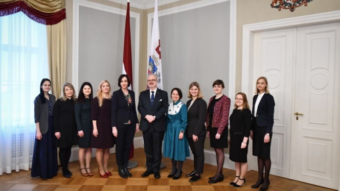 Valsts prezidents interesējas par Latvijas tiesnešu zināšanu un prasmju pilnveides procesu