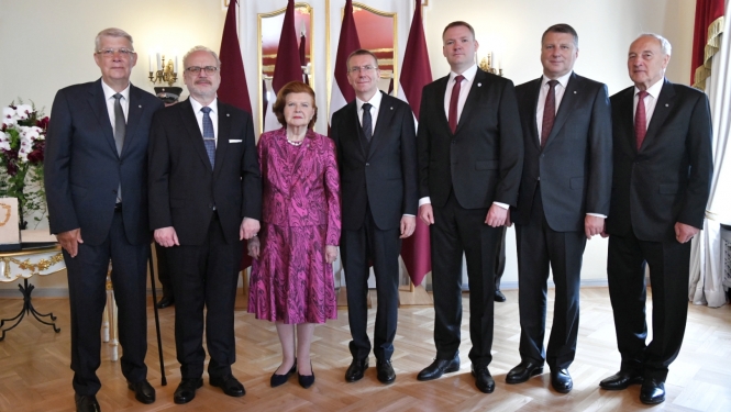 Valsts prezidenta Edgara Rinkēviča uzruna, iegūstot Valsts prezidenta tiesības uz ordeņiem