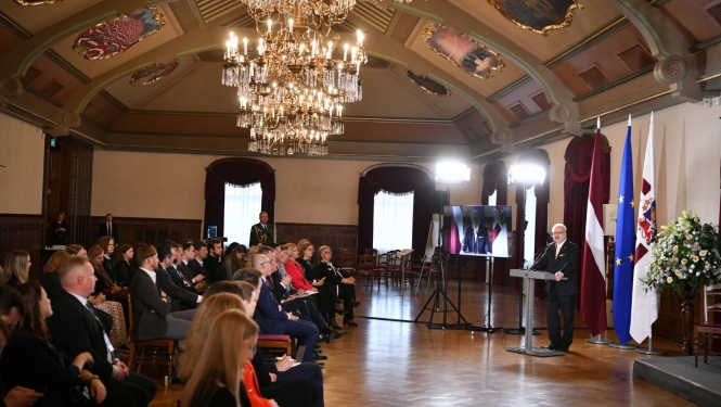 Pasākums Rīgas pils Svētku zālē