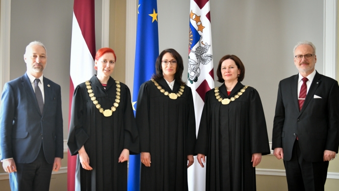 Jānis Bordāns, Lienīte Meldriņa, Renāte Vernuša, Evita Kaužēna, Egils Levits