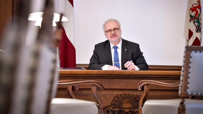 Valsts prezidents pateicas Latvijas Lielo slimnīcu asociācijai par slimnīcu operatīvo rīcību ārkārtas situācijā