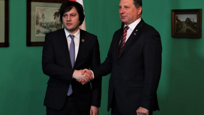 Valsts prezidents aicina Gruziju turpināt reformu ieviešanu