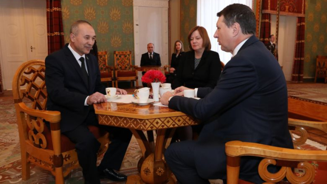 Valsts prezidents akreditē Ēģiptes, Kipras un Turkmenistānas vēstniekus