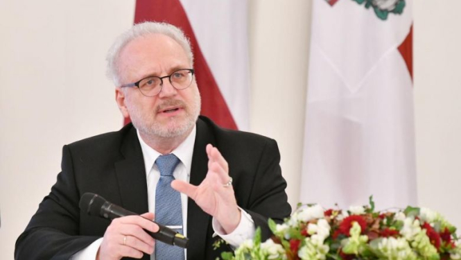 Valsts prezidenta Egila Levita uzruna, atklājot diskusiju Rīgas pilī “Tēmturis – valsts valoda”
