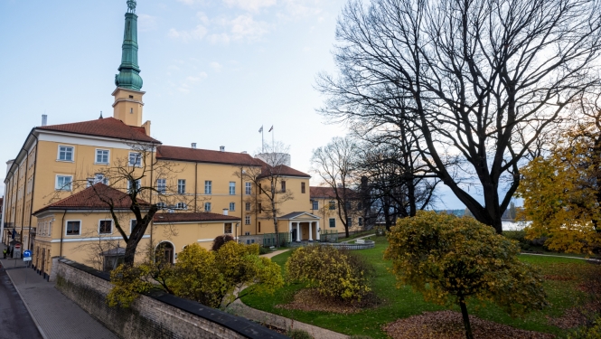 Rīgas pils 2022. gada 3. novembrī. Foto autors: Ilmārs Znotiņš, Valsts prezidenta kanceleja.