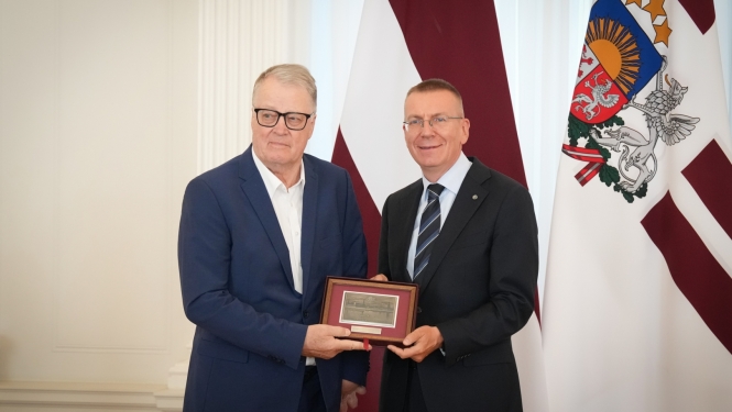 30.08.2024. Valsts prezidenta Edgara Rinkēviča dalība pasākumā, kas veltīts 30 gadiem kopš Krievijas okupācijas armijas izvešanas no Latvijas Republikas