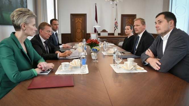 13.09.2023. Valsts prezidenta Edgara Rinkēviča tikšanās ar SEPLP padomi