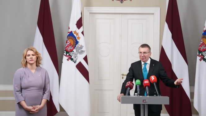 11.12.2024. Valsts prezidenta Edgara Rinkēviča tikšanās ar Ministru prezidenti Eviku Siliņu