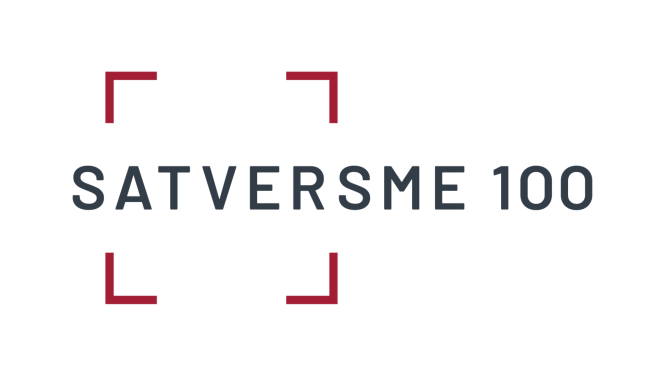 Satversmei 100 logo