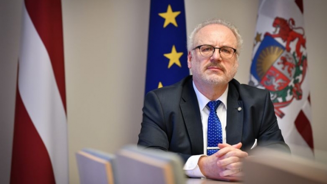 Valsts prezidenta Egila Levita uzruna Saeimas Cilvēktiesību un sabiedrisko lietu komisijas Latgales apakškomisijas sēdē, atzīmējot Latgales kongresa dienu