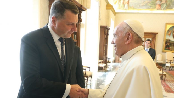 Valsts prezidents Raimonds Vējonis un Iveta Vējones kundze apmeklē Vatikānu