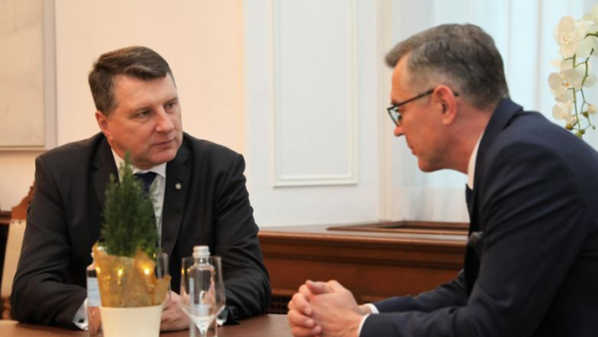 Valsts prezidents: valdības veidošanas sarunās gada nogalē panākts nozīmīgs progress
