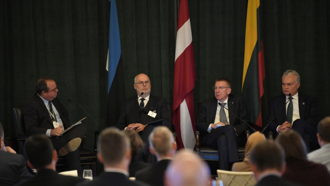 18.09.2023. Valsts prezidenta Edgara Rinkēviča dalība 2023. gada Amerikas Savienoto Valstu un Baltijas valstu stratēģisko investīciju samitā