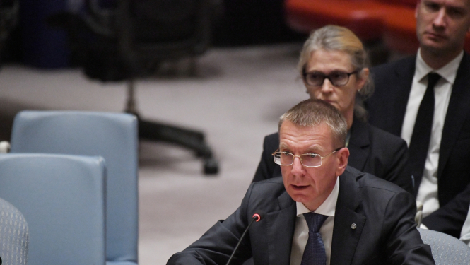 20.09.2023. Valsts prezidenta Edgara Rinkēviča dalība ANO Drošības padomes augsta līmeņa atklātajās debatēs