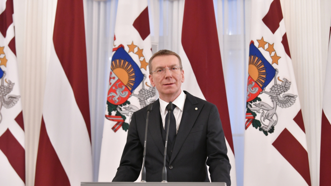 Valsts prezidenta Edgara Rinkēviča uzruna augstāko Latvijas valsts apbalvojumu – Triju Zvaigžņu ordeņa, Viestura ordeņa un Atzinības krusta – pasniegšanas svinīgajā ceremonijā