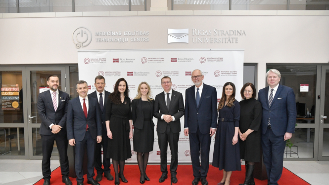 29.01.2024. Rīgas Stradiņa universitātes Medicīnas izglītības tehnoloģiju centra apmeklējums