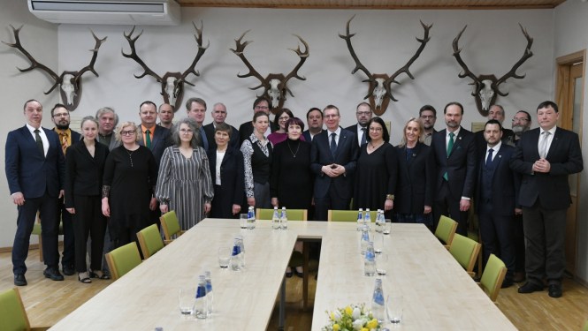 15.03.2024. Valsts prezidenta Edgara Rinkēviča darba vizīte Salaspils novadā