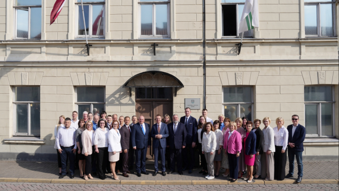 24.05.2024. Valsts prezidenta Edgara Rinkēviča darba vizīte Ventspils novadā