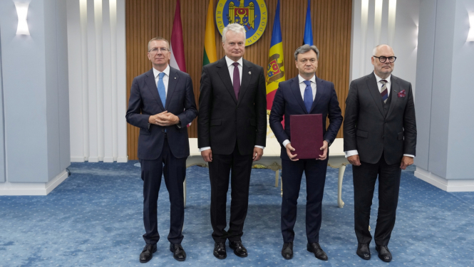 27.08.2024. Baltijas valstu prezidenti paraksta kopīgu deklarāciju, atbalstot Moldovas iestāšanos Eiropas Savienībā