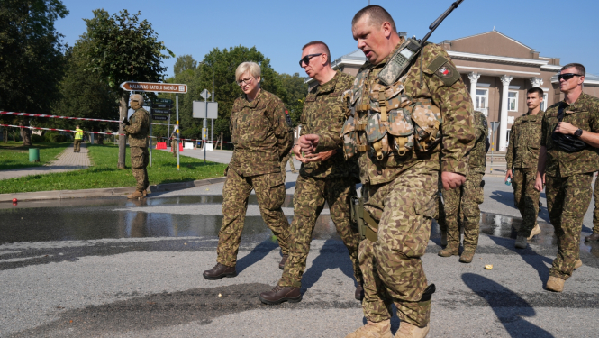 07.09.2024. Militāro mācību “Namejs 2024” apmeklējums Kārsavā