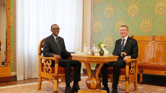 Ruandas Republikas prezidenta Pola Kagames oficiālā vizīte Latvijā