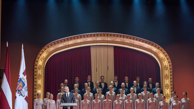 Svētku koncerts Latvijas Nacionālajā teātrī par godu Latvijas Republikas proklamēšanas 107. gadadienai