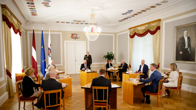 Valsts prezidents pārrunā aktuālos ārpolitikas un drošības jautājumus