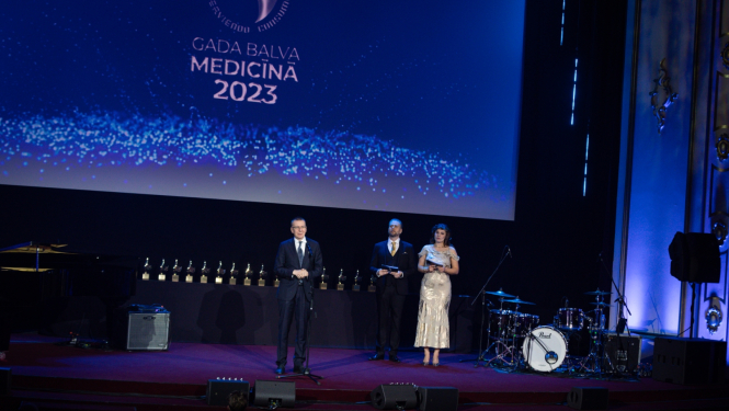 21.03.2024. Valsts prezidenta Edgara Rinkēviča dalība “Gada balva medicīnā 2023” pasniegšanas ceremonijā