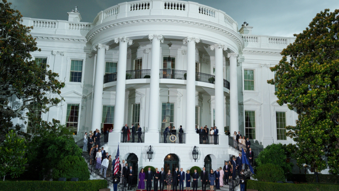 10.07.2024. Valsts prezidents Edgars Rinkēvičs piedalās ASV prezidenta rīkotās vakariņās