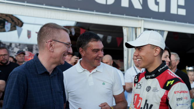 20.07.2024. Valsts prezidents Edgars Rinkēvičs apmeklē FIA pasaules rallija čempionāta “Tet Rally Latvia” ātrumposmus Vecpilī un Liepājā