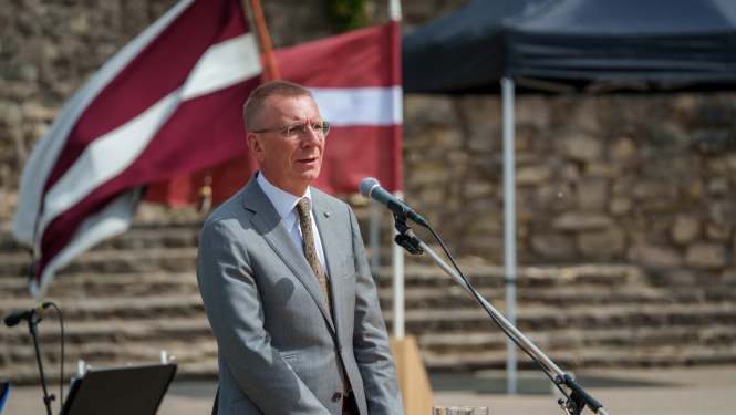 10.08.2024. Valsts prezidenta Edgara Rinkēviča dalība 25. Latvijas politiski represēto personu salidojumā