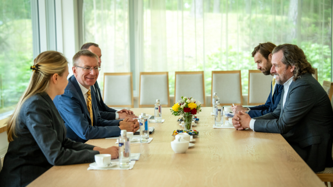 Valsts prezidents tiekas ar Latvijas Darba devēju konfederācijas pārstāvjiem