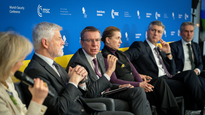 Valsts prezidents Edgars Rinkēvičs Minhenes drošības konferencē piedalās diskusijā “Ukraina: nākotnes fronte”