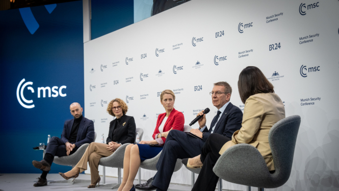 Valsts prezidents Edgars Rinkēvičs piedalās Minhenes drošības konferences paneļdiskusijā “Eiropieši kopā: vadības atgūšana skarbākā pasaulē”