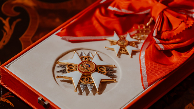 04.05.2026. Augstāko Latvijas valsts apbalvojumu – Triju Zvaigžņu ordeņa, Viestura ordeņa un Atzinības krusta – pasniegšanas ceremonija