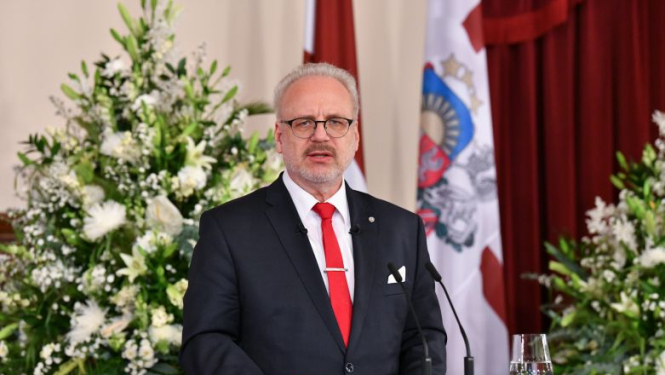 Valsts prezidenta Egila Levita runa augstāko valsts apbalvojumu svinīgās pasniegšanas ceremonijā 2020. gada 21. augustā
