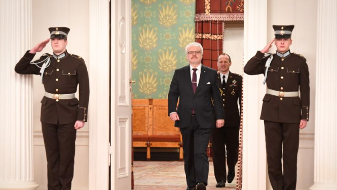 Valsts prezidents akreditē ārvalstu vēstniekus Latvijā
