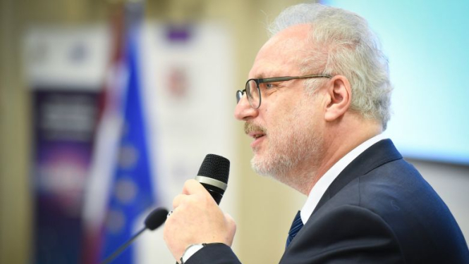 Valsts prezidenta Egila Levita uzruna konferences “Nākamā cikla Eiropas pētniecības un zinātnes programmas “Apvārsnis Eiropa” realizācija Latvijā” atklāšanā