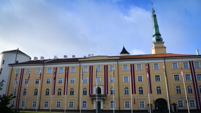 Rīgas pils 2021. gada novembrī. Foto autors: Ilmārs Znotiņš, Valsts prezidenta kanceleja. 