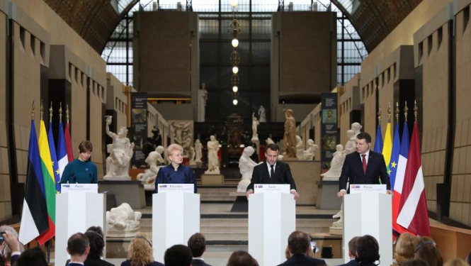 Latvija un Francija iestājas par vienotu Eiropu un atbalsta tās ekonomiski un sociāli līdzsvarotu attīstību