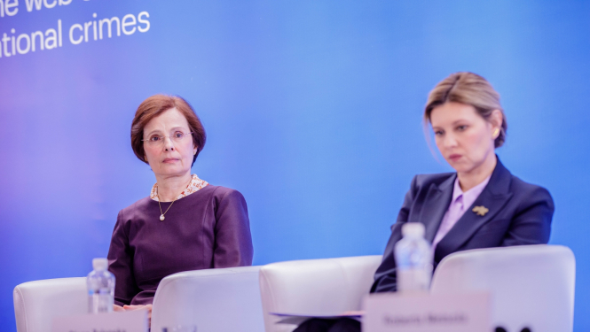 04.03.2023. Andras Levites runa konferencē “Vienoti taisnīgumam” Ļvivā