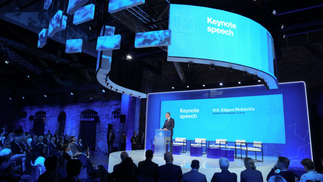 06.06.2024. Valsts prezidenta Edgara Rinkēviča dalība konferencē “Riga StratCom Dialogue 2024”