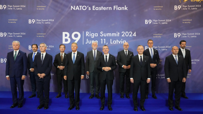 11.06.2024. NATO Austrumflanga valstu (B9) samits Rīgā
