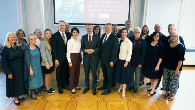 13.06.2024. Valsts prezidenta Edgara Rinkēviča dalība konferencē “Diasporas diplomātija: Latvijas ceļš uz NATO”