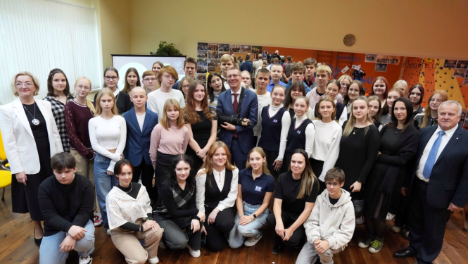 18.10.2024. Valsts prezidenta Edgara Rinkēviča darba vizīte Līvānu novadā