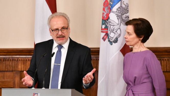 Valsts prezidenta Egila Levita uzruna akcijas “Meklējam sirdsmāsiņu” noslēguma pasākumā